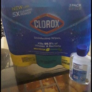 Clorox disinfecting wipes